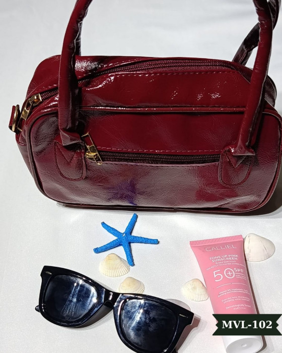 Deri Mini El Çantası